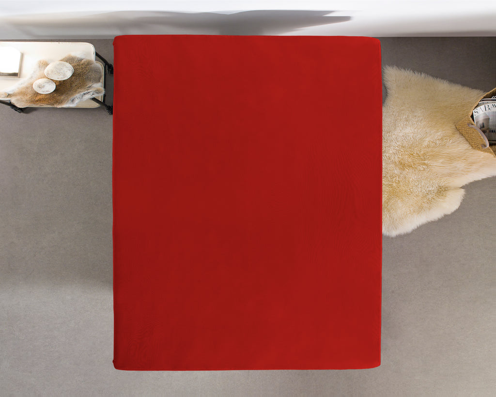 Jersey 135 gr. Hoeslaken Rood