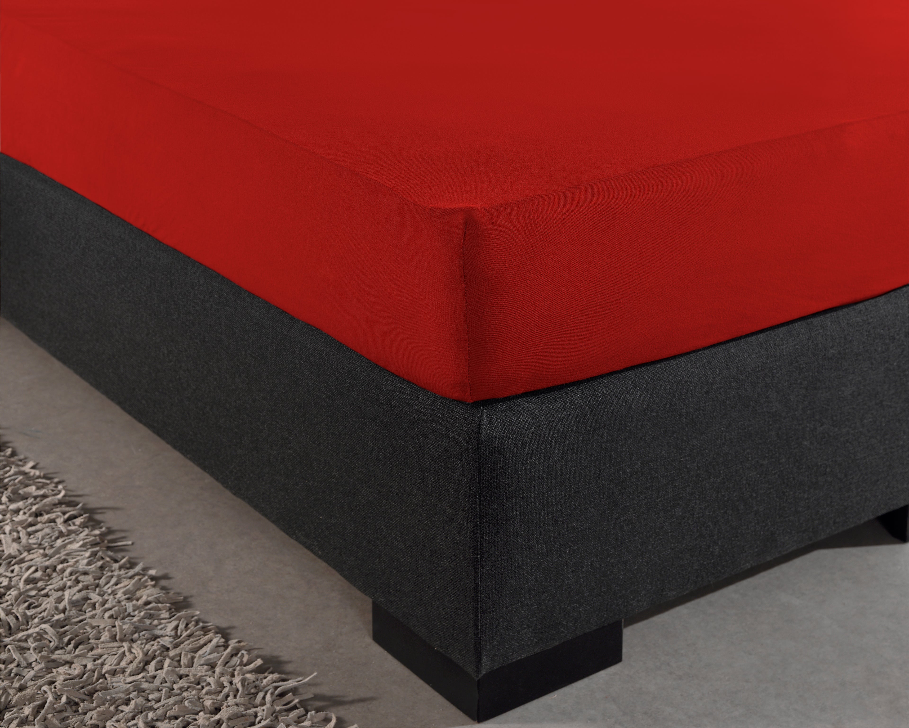 Jersey 135 gr. Hoeslaken Rood