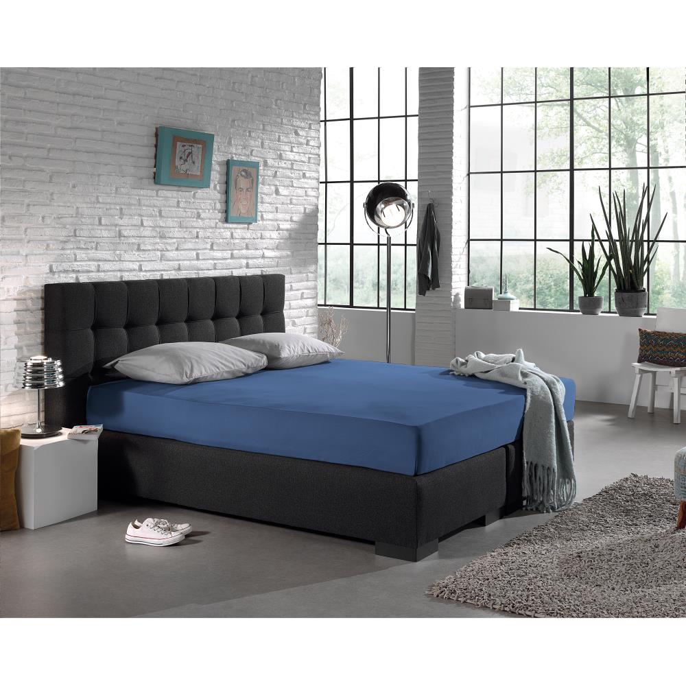 Jersey 135 gr. Hoeslaken Blauw