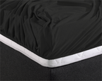 Dubbel Jersey 220 gr. Hoeslaken Zwart