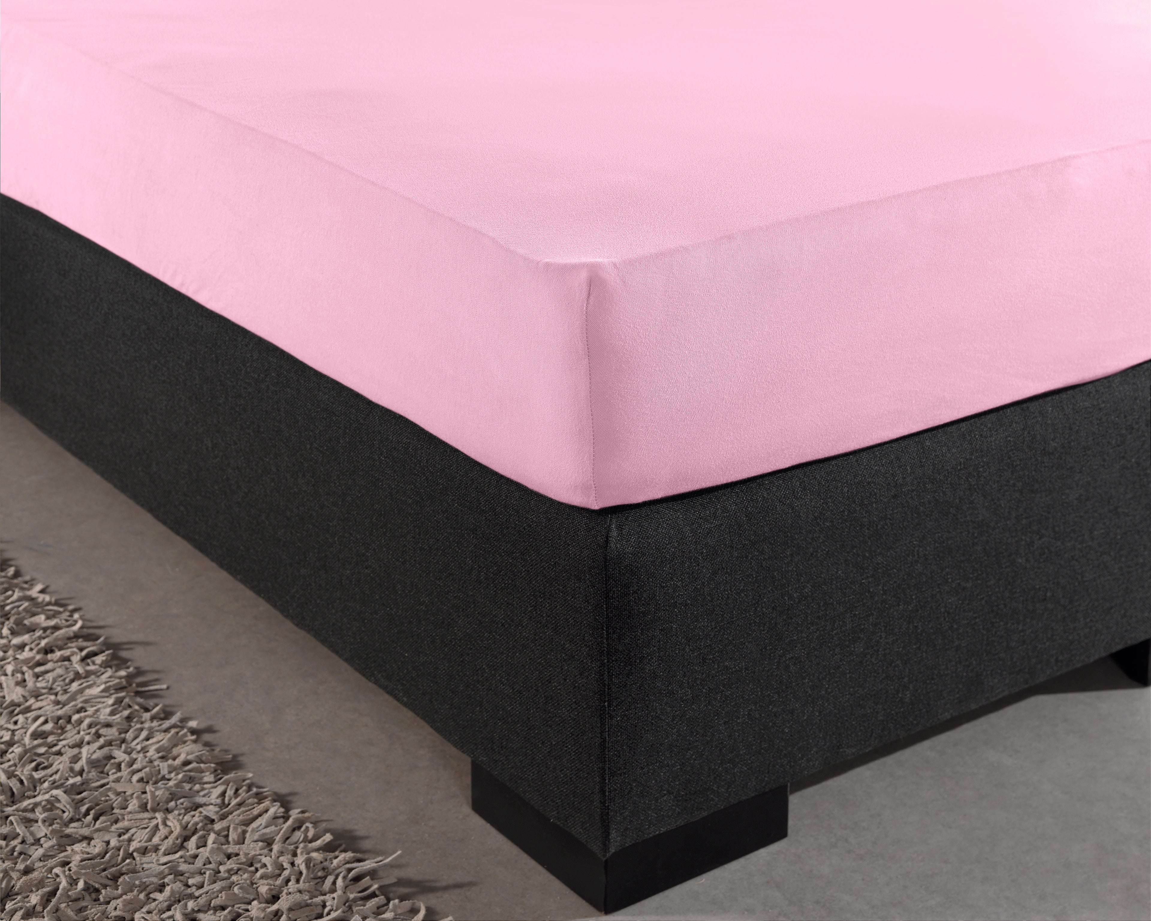 Dubbel Jersey 220 gr. Hoeslaken Roze