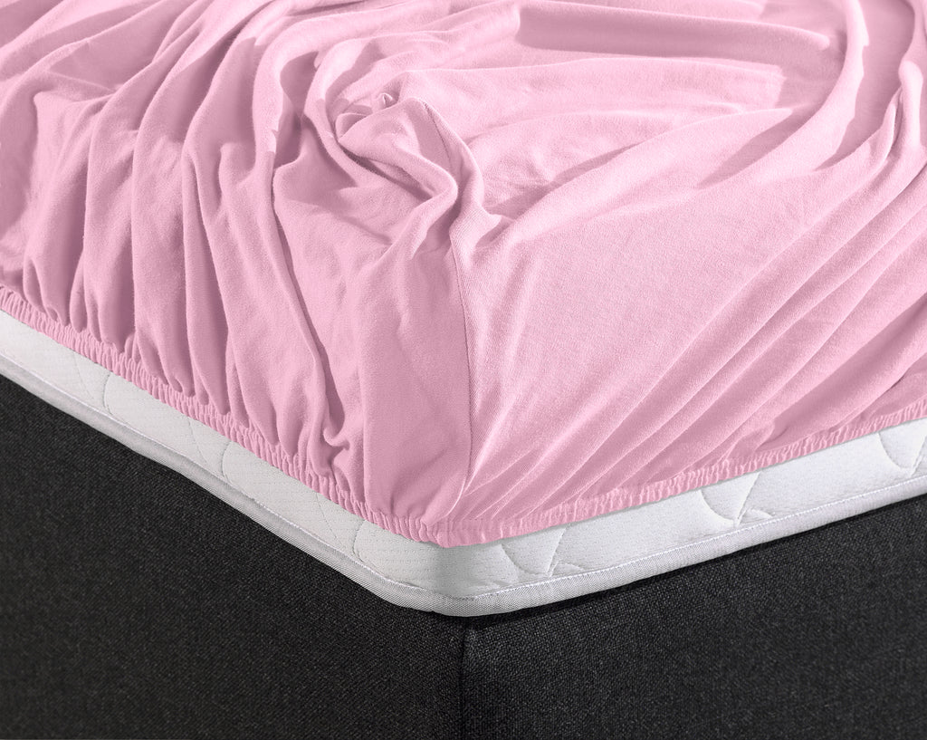 Dubbel Jersey 220 gr. Hoeslaken Roze