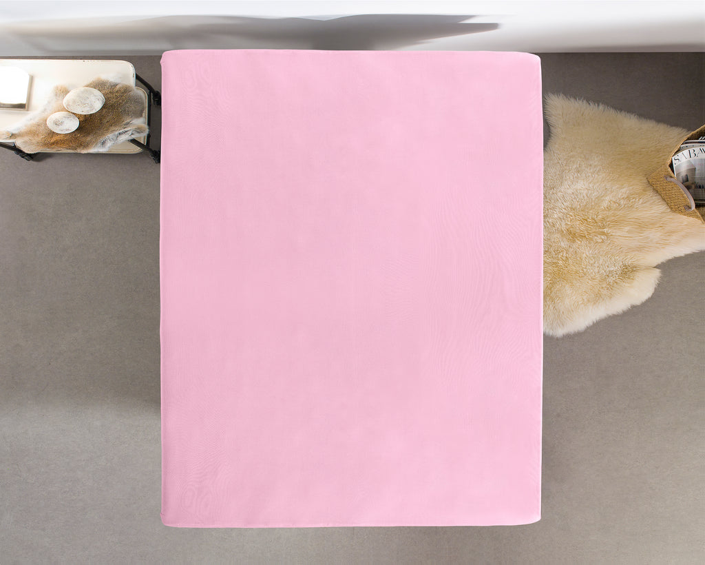 Dubbel Jersey 220 gr. Hoeslaken Roze