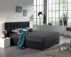 Dubbel Jersey 220 gr. Hoeslaken Antraciet