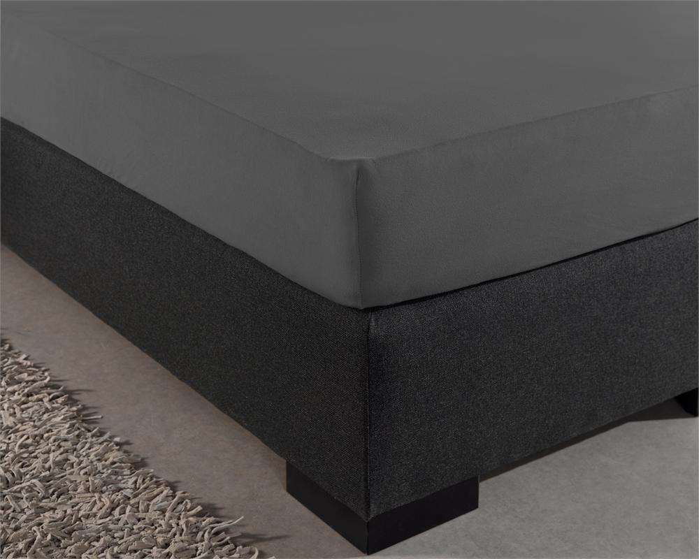 Jersey 135 gr. Hoeslaken Antraciet