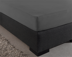 Jersey 135 gr. Hoeslaken Antraciet