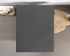 Jersey 135 gr. Hoeslaken Antraciet
