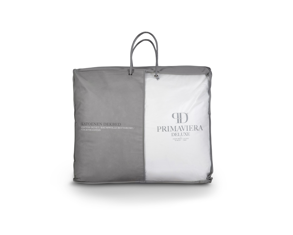 Percale Cotton Touch Enkel Dekbed Wit