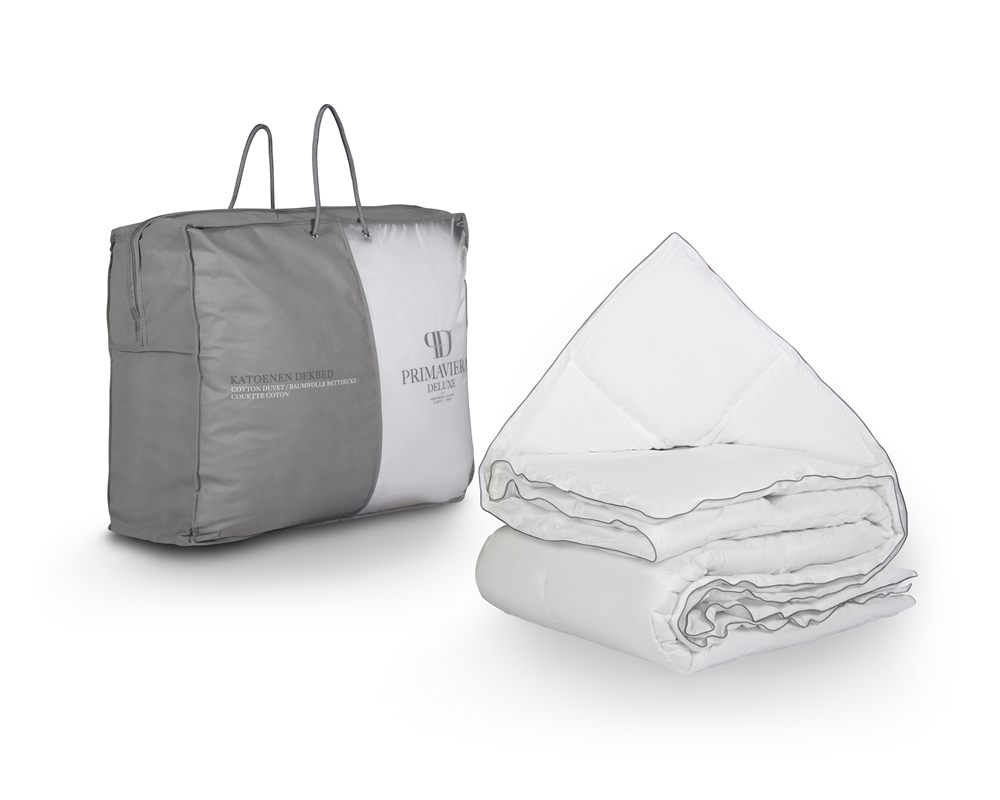Percale Cotton Touch Enkel Dekbed Wit