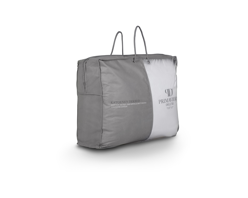 Percale Cotton Touch Dekbed Wit 4-Seizoenen