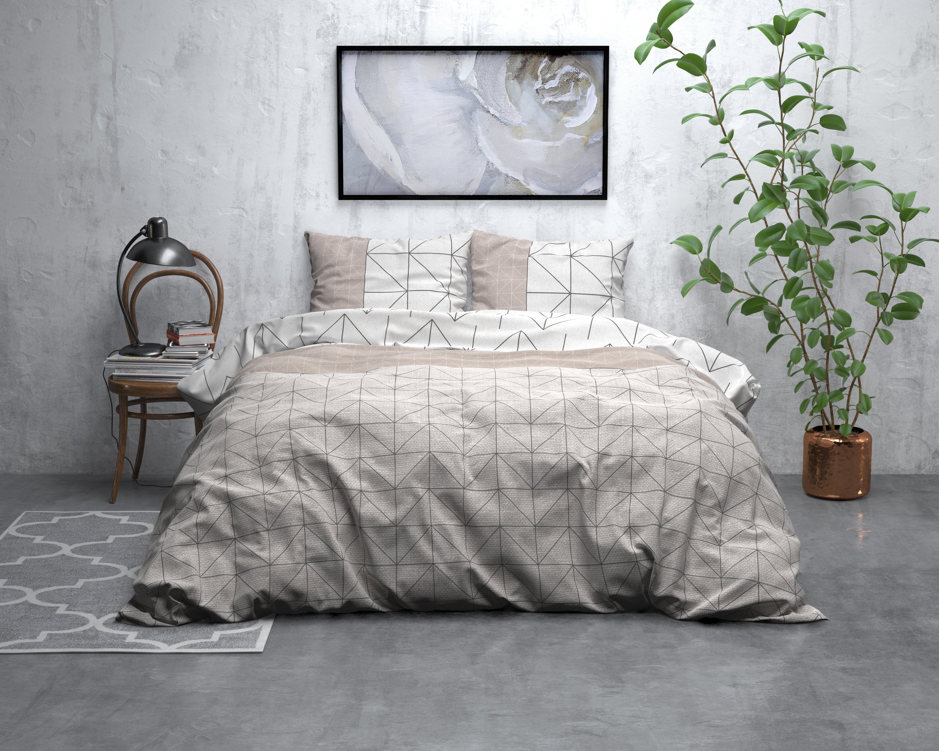 Flanel Gino Taupe