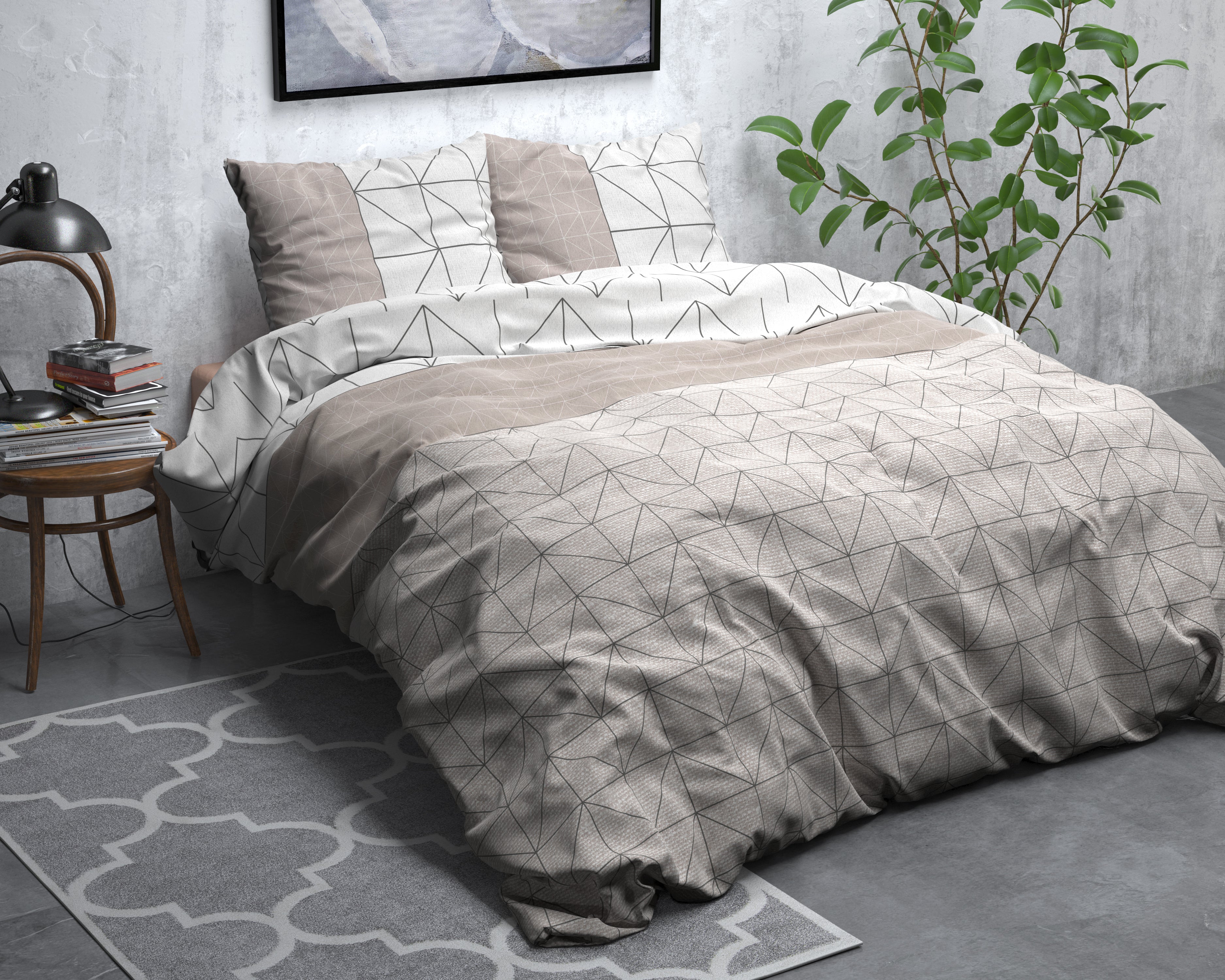 Flanel Gino Taupe