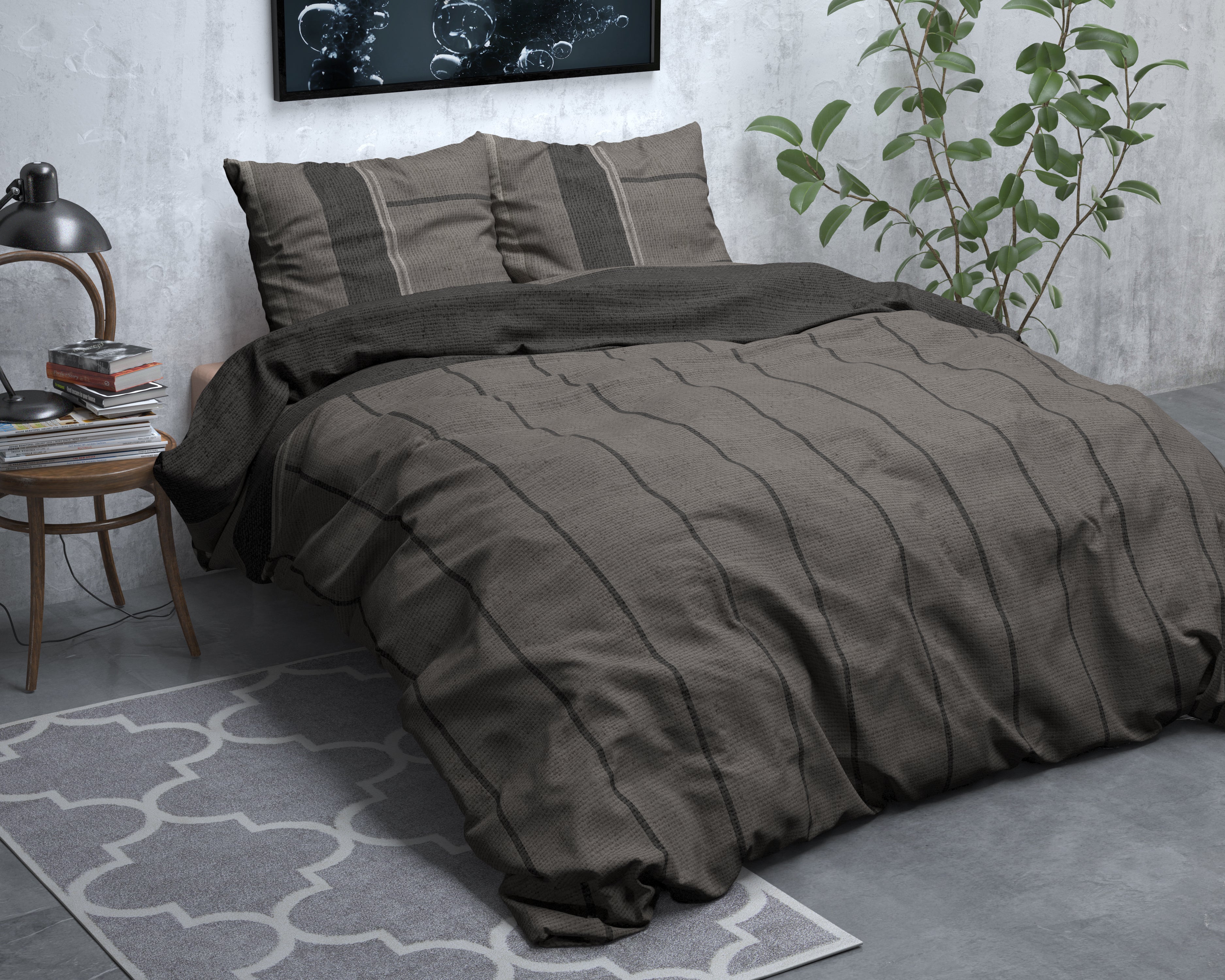 Flanel Kees Taupe