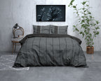 Flanel Kees Antraciet