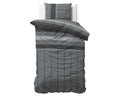 Flanel Kees Antraciet