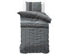 Flanel Kees Antraciet