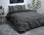 Flanel Kees Antraciet