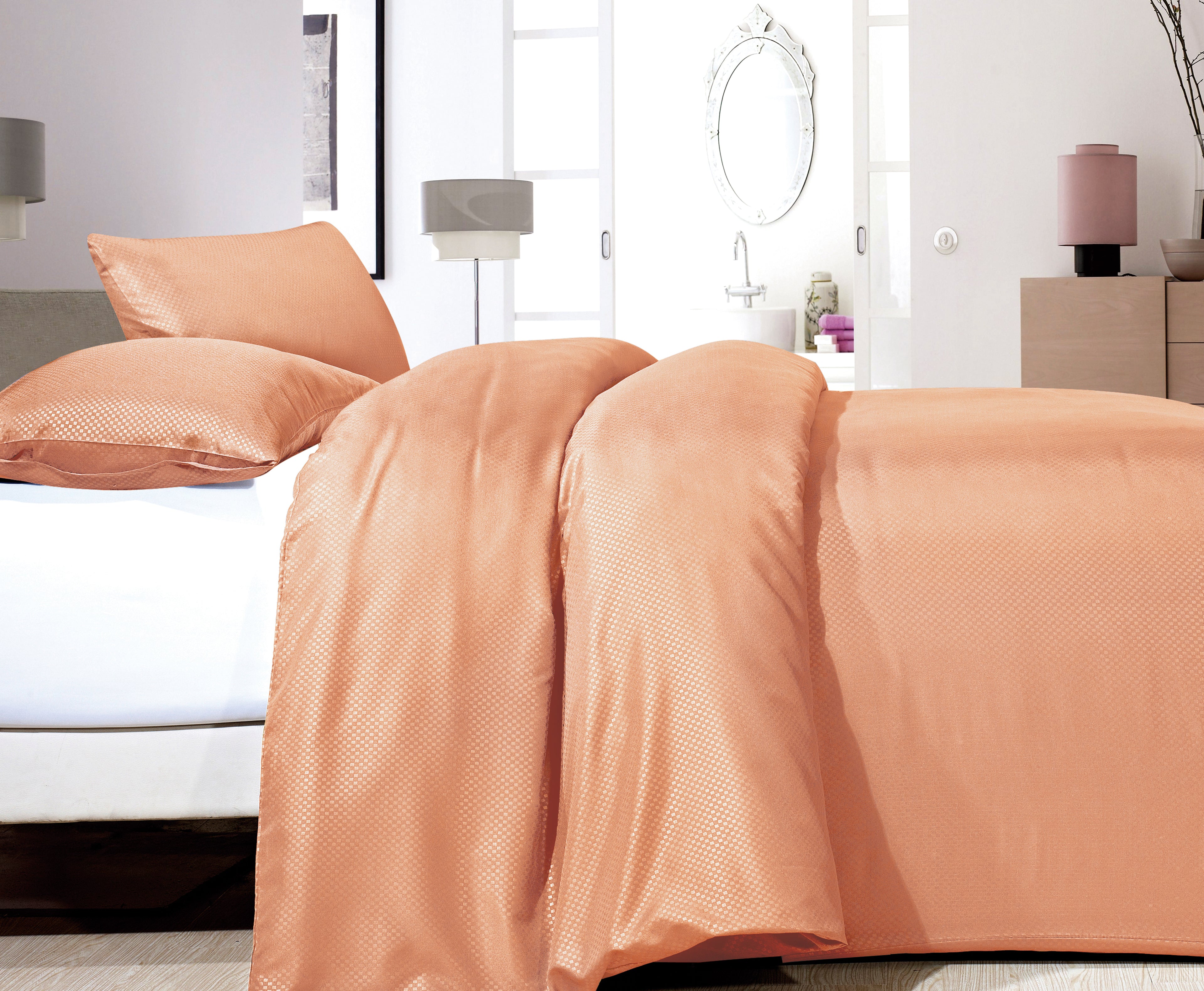Satin Point Pastel Oranje