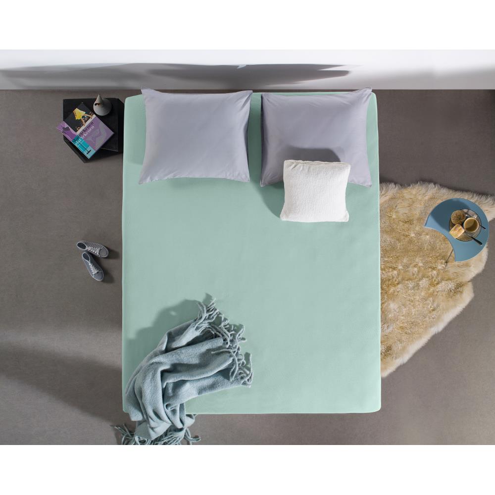 Dubbel Jersey 220 gr. Hoeslaken Pastel Blauw