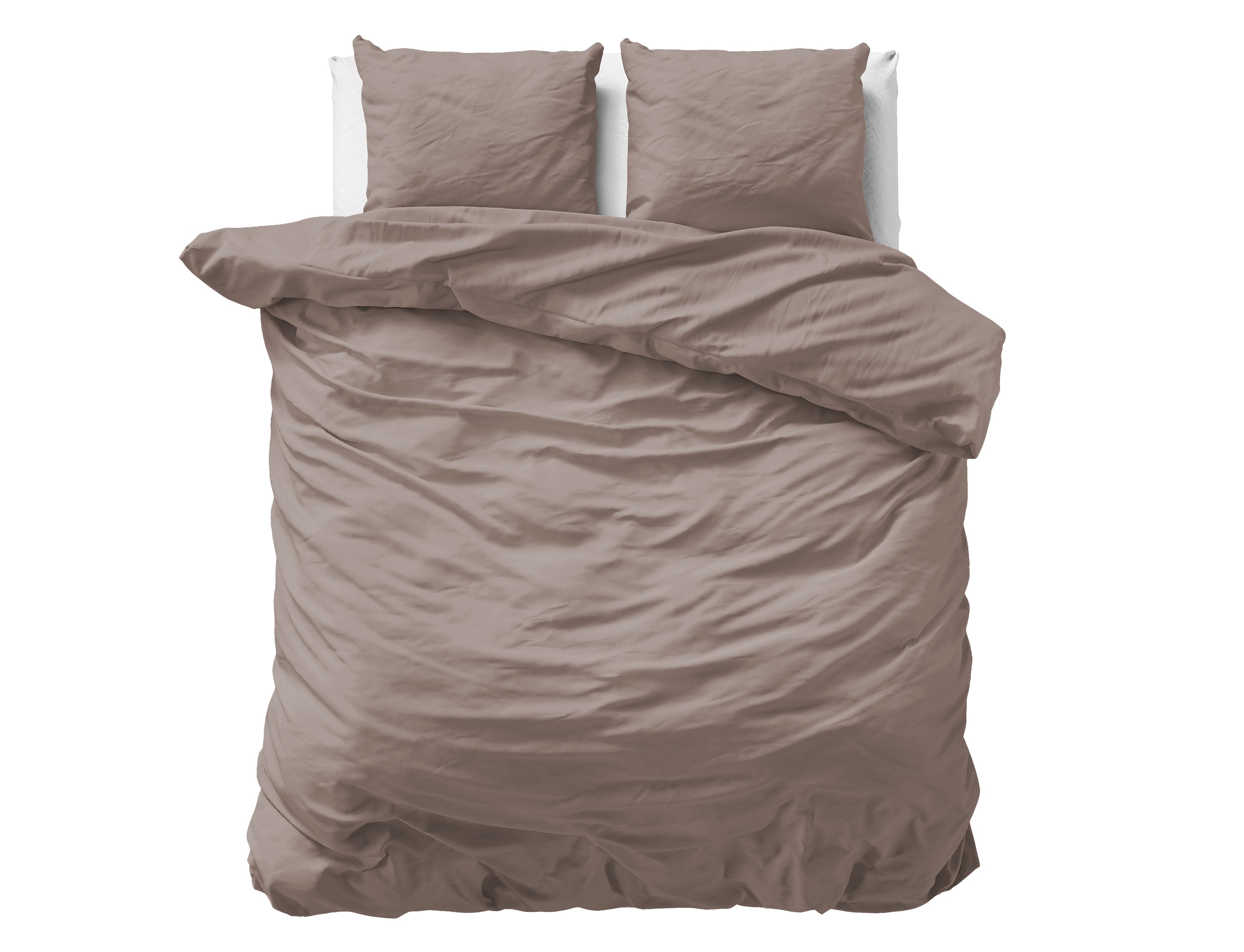Uni Satijn Taupe