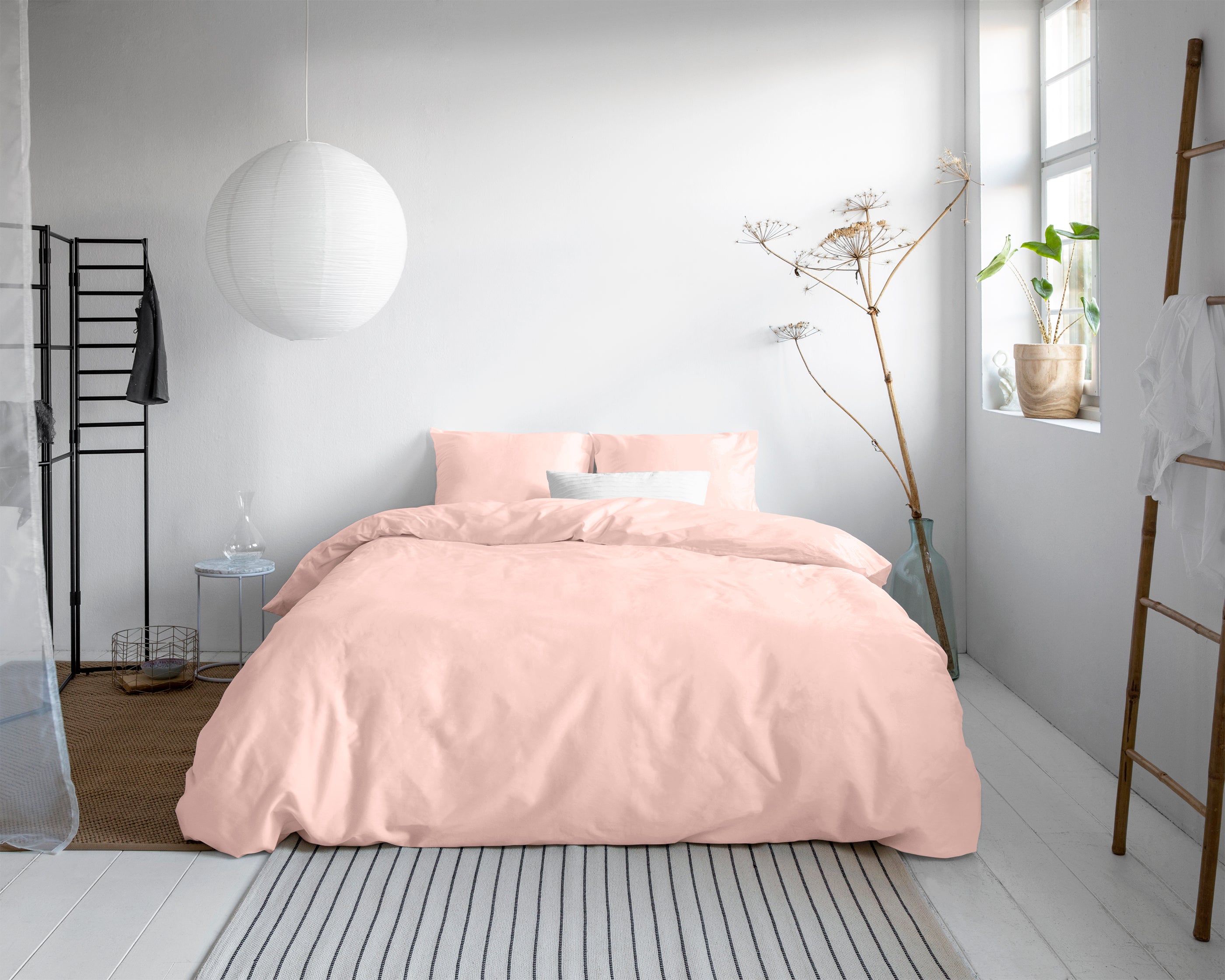 Uni Satijn Roze