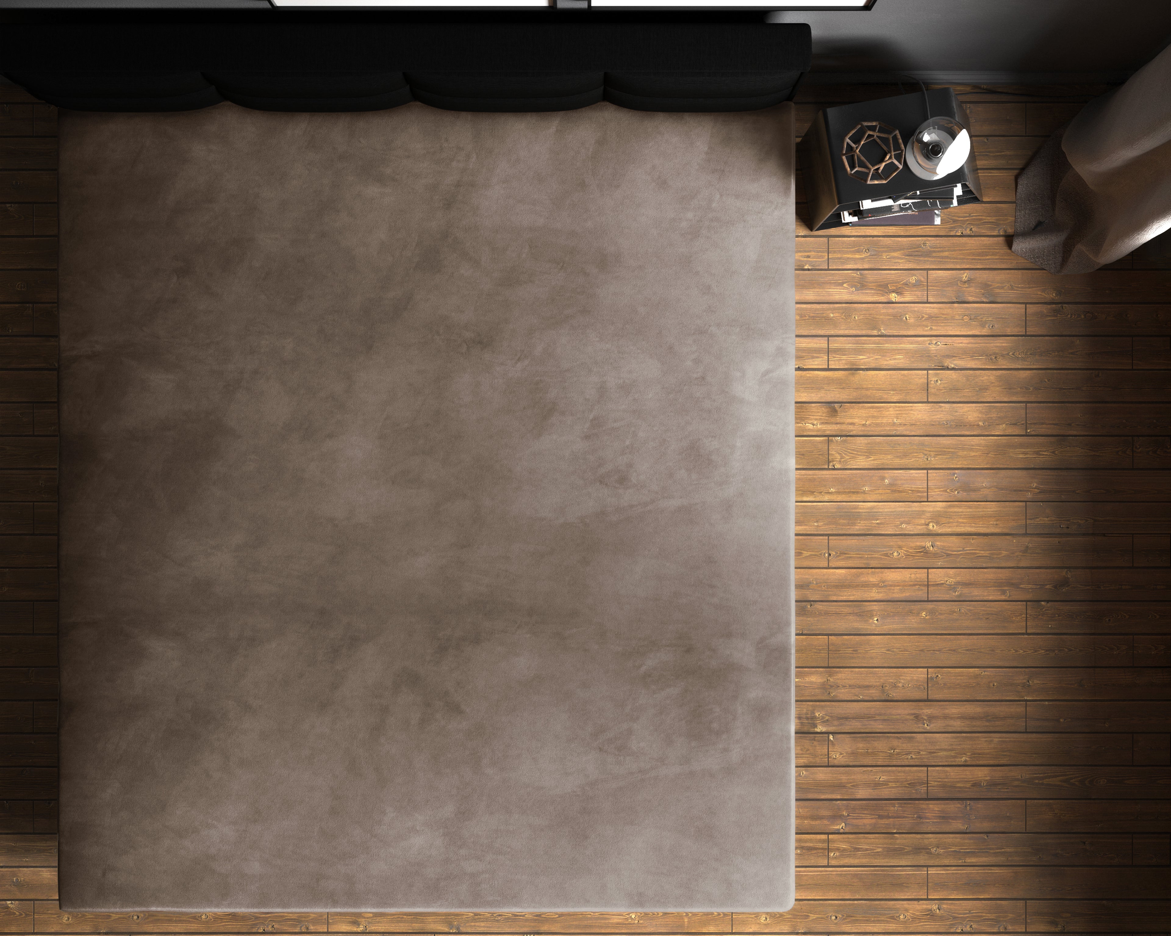 Velvet Hoeslaken Taupe