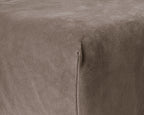 Velvet Hoeslaken Taupe