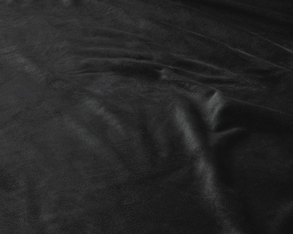Velvet Hoeslaken Zwart