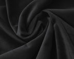 Velvet Hoeslaken Zwart