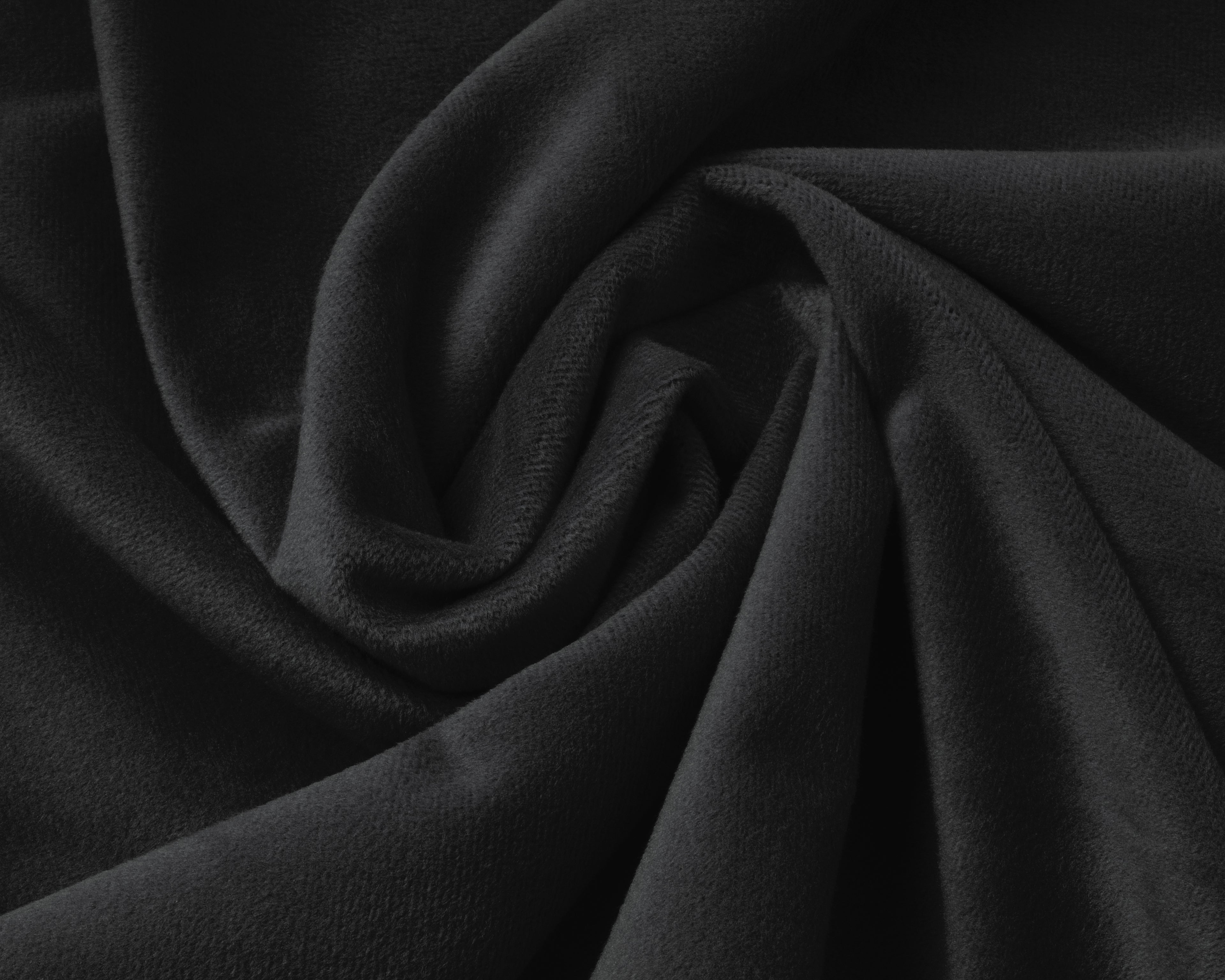 Velvet Hoeslaken Zwart