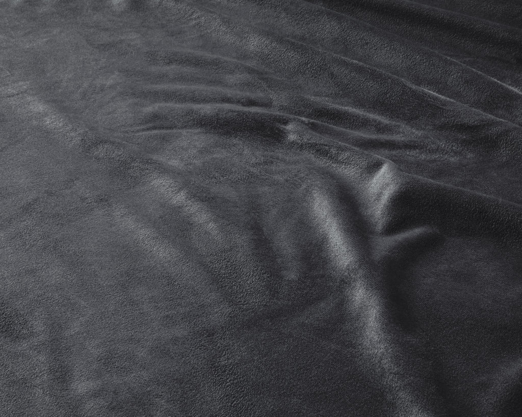 Velvet Hoeslaken Antraciet