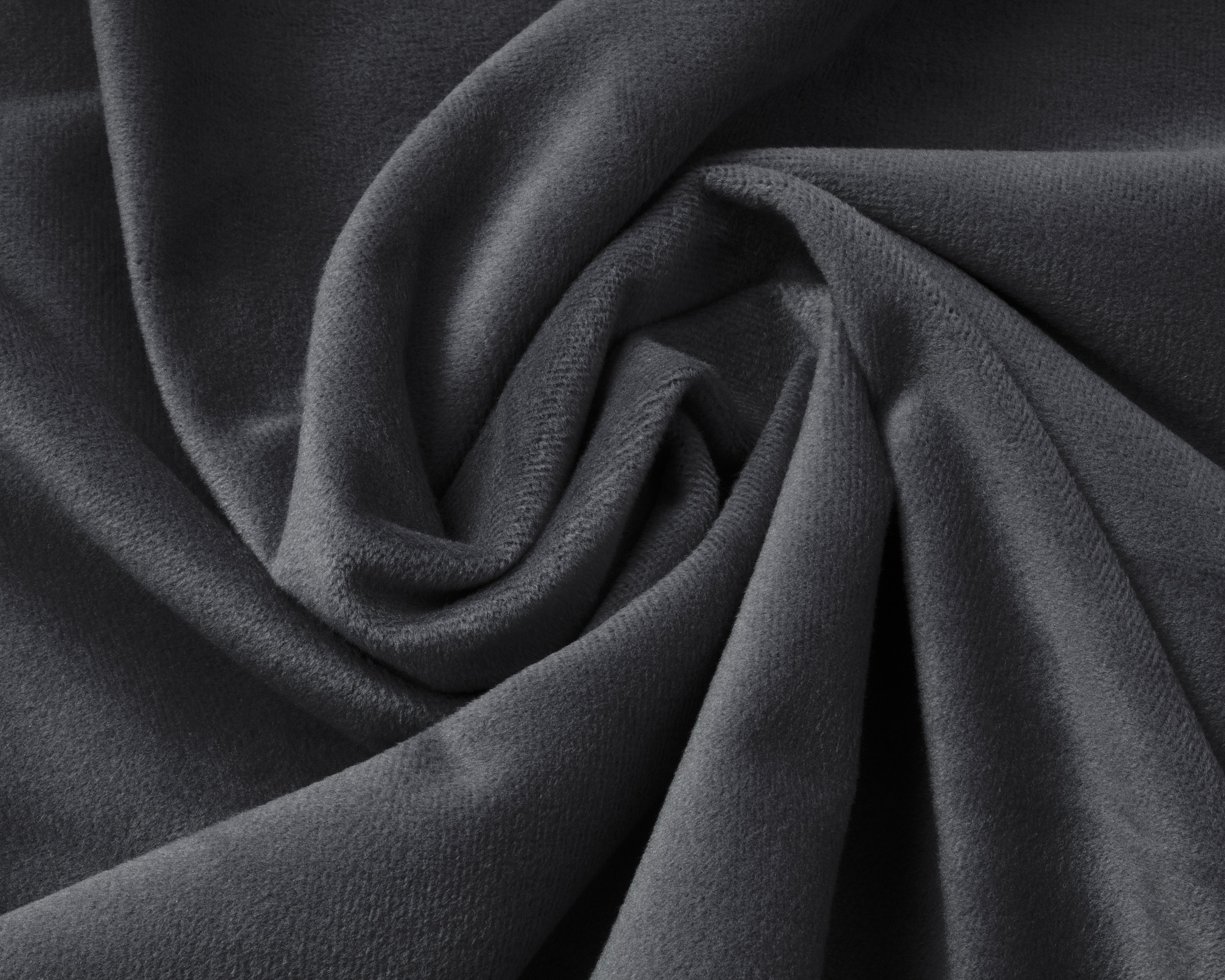 Velvet Hoeslaken Antraciet