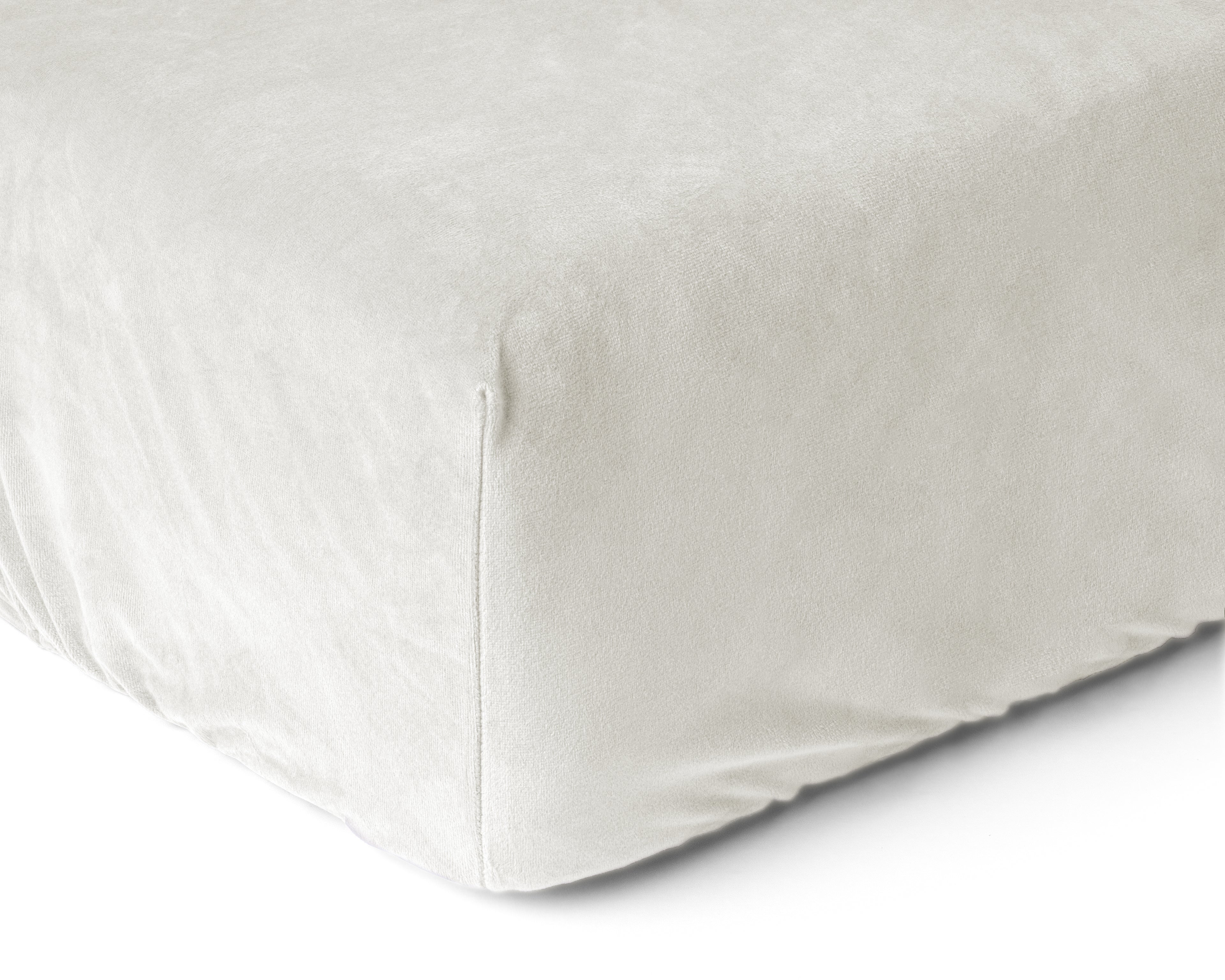 Velvet Hoeslaken Creme