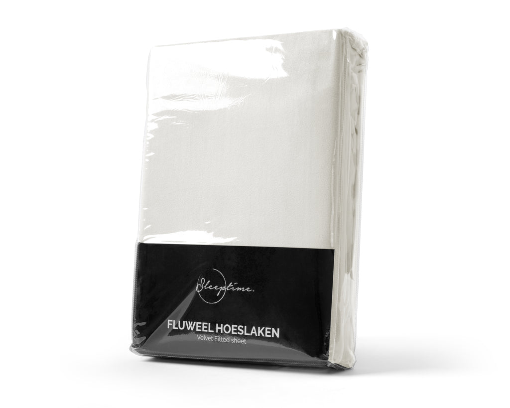 Velvet Hoeslaken Creme