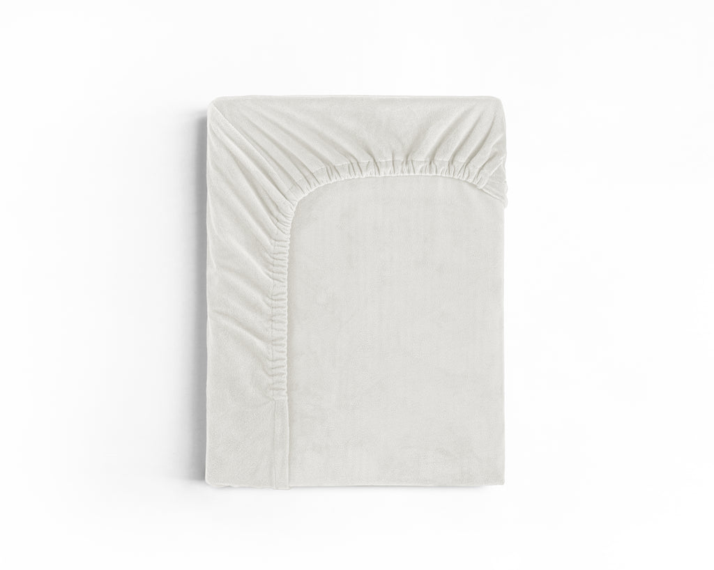 Velvet Hoeslaken Creme