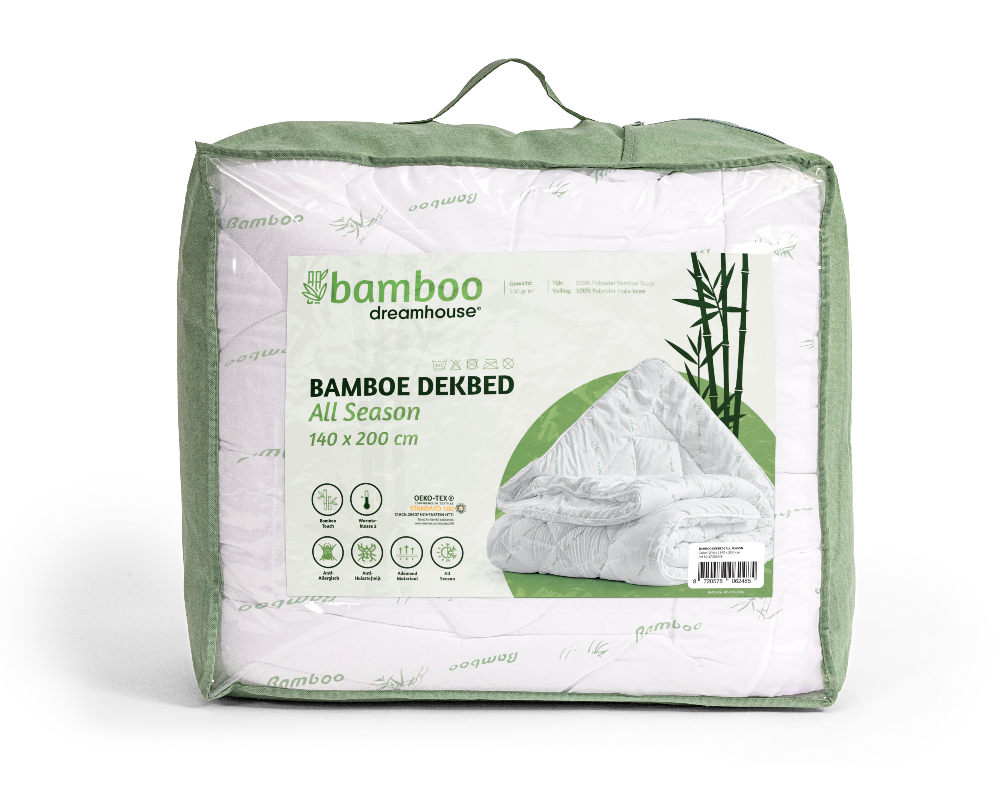 Bali Bamboe Dekbed Wit