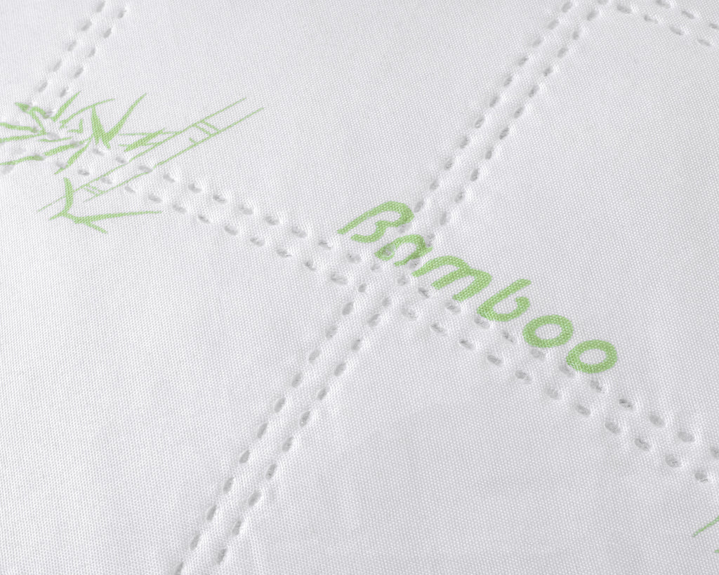 Bamboe Hoofdkussen Wit 60 x 70