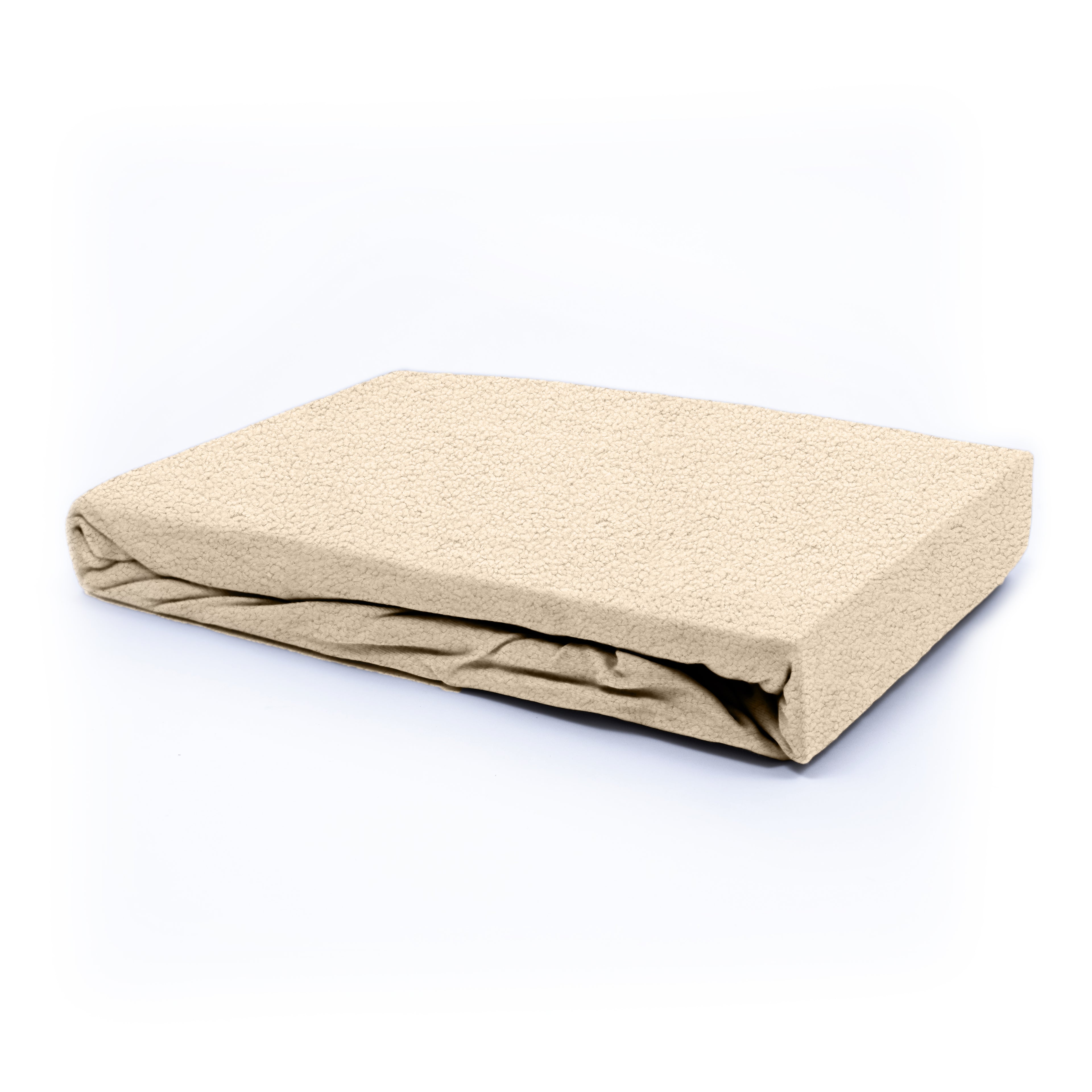 Teddy hoeslaken Taupe