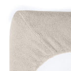 Teddy hoeslaken Creme