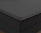 Dubbel Jersey 220 gr. Topper Hoeslaken Antraciet