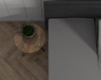 Dubbel Jersey 220 gr. Splittopper hoeslaken Grijs