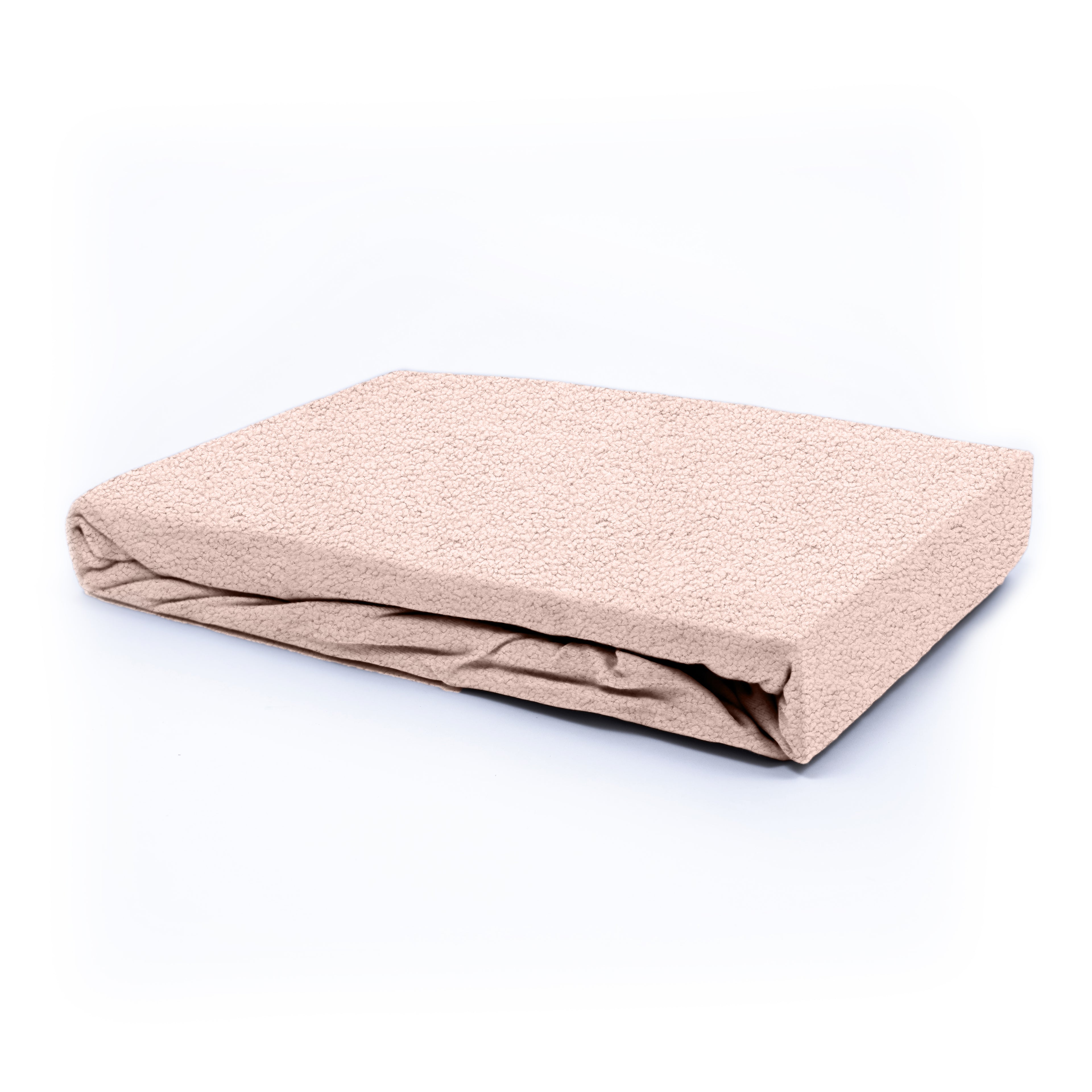 Teddy hoeslaken Roze