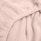 Teddy hoeslaken Roze