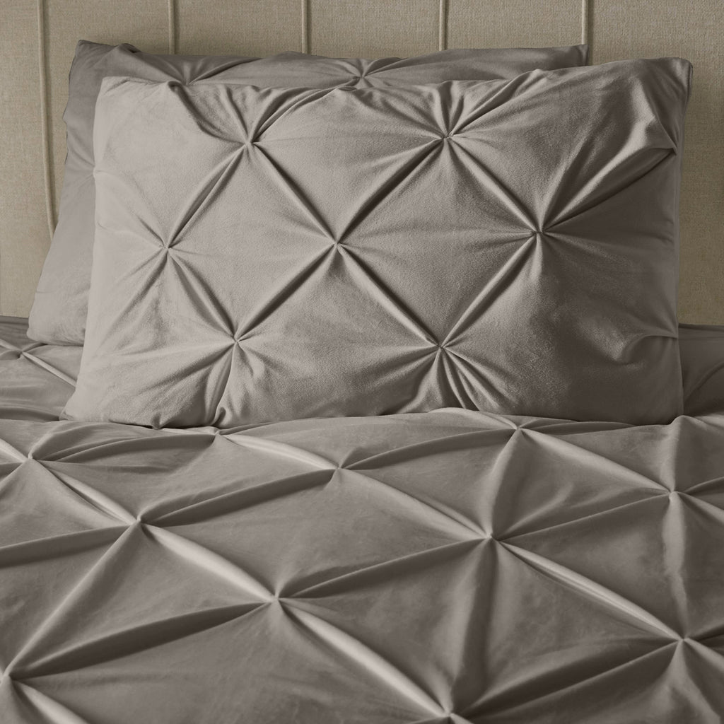 Velvet Pintuck Zand