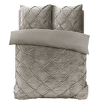 Velvet Pintuck Zand