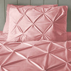Velvet Pintuck Roze