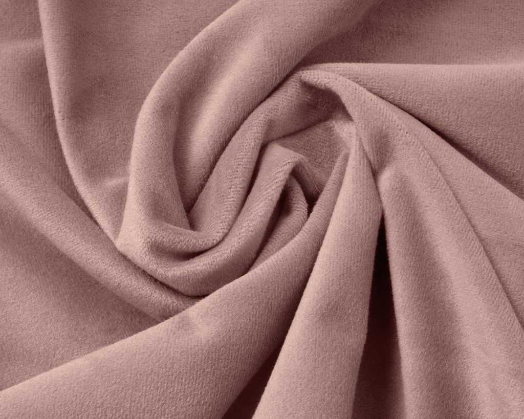 Velvet hoeslaken Oud Roze