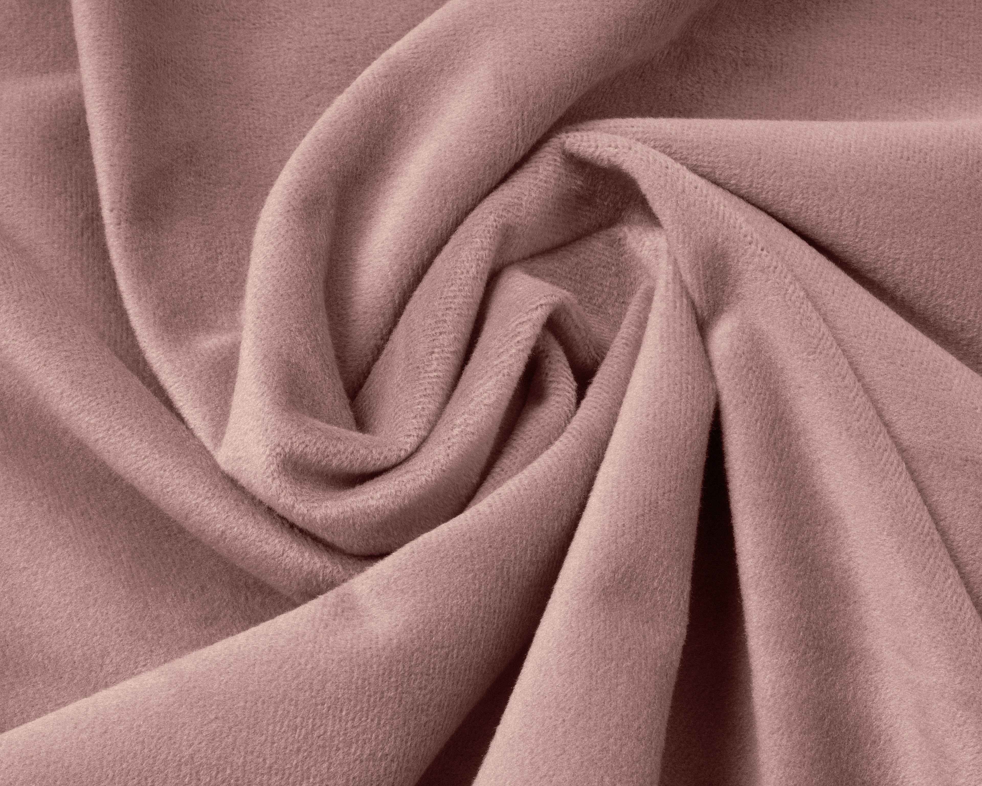 Velvet hoeslaken Oud Roze