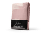 Velvet hoeslaken Oud Roze