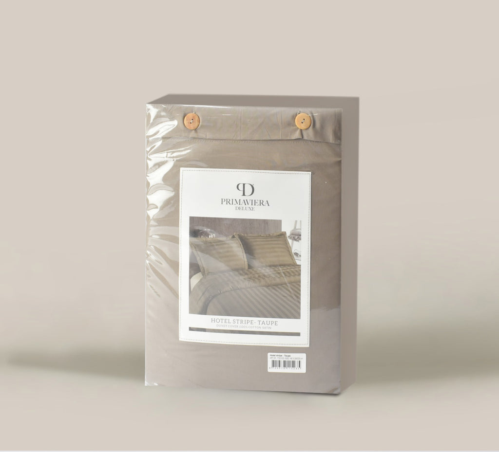 Hotel Stripe Taupe